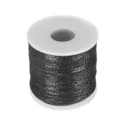 Metallic Cord 3mm 109 Yards Metallic Ornament String Black