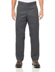 DICKIES MENS 873 SLIM FIT WORK PANTS SIZE MEN 36X30 CHARCOAL