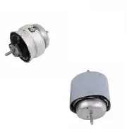 2 VAICO Left+Right Engine Motor Mounts Support Bushing Mountings for Audi A4 V6 (for: Audi)