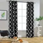 Melodieux Moroccan Fashion Thermal Insulated Room Darkening Blackout Grommet Cur