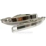 OEM Honda 91-01 Acura NSX NA1 NA2 Clear Front Bumper Lenses Lights Set Genuine