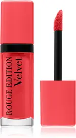 Bourjois Red Edition Velvet Liquid Lipstick Matte Effect Color 04 Peach Club 7.7 ml
