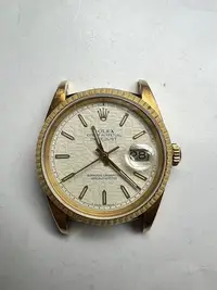 在飛比找Yahoo!奇摩拍賣優惠-鋼鐵錶棧 18K金 ROLEX 16238 限定紀念丁面 無