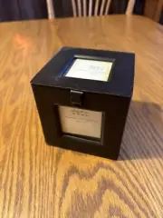 Eddie Bauer Iron Photo Cube Picture Frame and Unique Storage Box 4”x4”x4” VTG