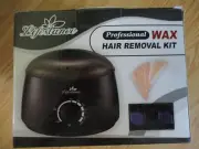 Lifestance Wax Warmer Hair Removal Kit Face & Body W/Hard Beans & Wax Spatulas