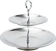 Cabilock Decorative Multi Layer Fruit Tray Tiered Serving Stand for Snacks Desserts Fruits for Home Office Parties and Picnics Elegant Table Display Set