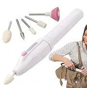 Manicure Drill Set Electric Manicure Drill Set, Rechargeable Nail File, Portable Nail Drill Set with Electric Nail File | Nail Policator Including