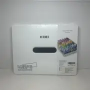 HIMI Gouache Paint Set, 112 Colors x 12g Twin Jelly Cup Design w/ Carrying Case