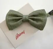 ️ New in Box Authentic BRIONI 100% SILK JACQUARD Men's Pre-Tied BOW TIE