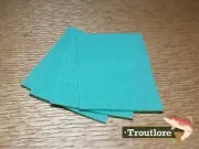 UPAVON PREMIUM HD FOAM SHEETS GREEN - NEW FLY TYING MATERIALS