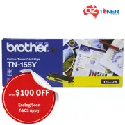 Brother Genuine TN155Y YELLOW High Yield Toner HL4040CN DCP9040CN MFC9840CDW NEW