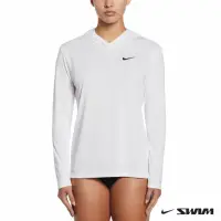 在飛比找momo購物網優惠-【NIKE 耐吉】SWIM 上衣 女 長袖上衣 長袖防曬衣 