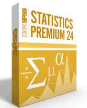 SPSS Statistics Grad Pack 24.0 PREMIUM-Windows or Mac - 12 month license