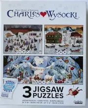 Buffalo Games Charles Wysocki Holiday Jigsaw Puzzles