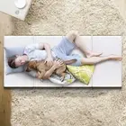 Starry Eucalypt Folding Mattress 180cm x 70cm x 10cm Portable Single Bed