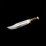 19" CUSTOM HANDMADE D2 HIGH POLISH CROCODILE DUNDEE BOWIE KNIFE