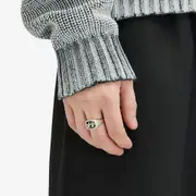 TwoJeys Framed Ring