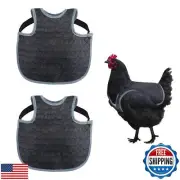 MYWSN Chicken Saddle for Hens Lightweight Chicken Apron and Back Protector wi