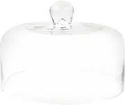 SiaBiced Acrylic Cake Stand Cover, Round, Clear, Acrylic Cake Lid, Serving Plate, Decoration, L