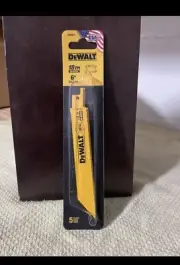 Dewalt Reciprocating Saw Blades 18 TPI 6 Inch New Pack of 5