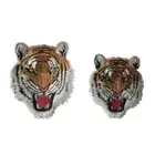 Embroidered Patch Sew On Iron-On Patches Roaring for Clothes Jeans Jackets