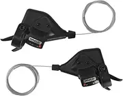 [CYSKY] Bike Shifters 3x8 Speed Bicycle Shift Combo - Visible Optical Gear Display Indicator With Cables for Mountain Bike MTB - 1 Pair