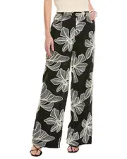 ALLISON Hutton Linen-Blend Pant