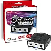 Switch Docking- & Ladestation mit 100MBit Netzwerk-Port & 4 Controller-Ports (2x Switch, 2x GameCube) mit HDMI Ausgang, schwarz-grau (PowerBay Ethernet)