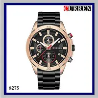 在飛比找蝦皮購物優惠-CURREN卡瑞恩 三眼造型石英商務錶◆地球儀鐘錶◆酷man