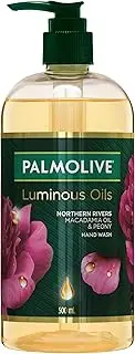[Palmolive] Luminous Oils Hand Wash, Northern Rivers Macadamia Oil & Peony, 500mL Pump
