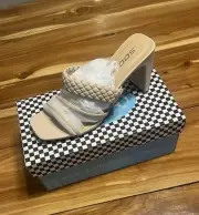 Soda Brand Sandal Heel, NWT, Perfect Spring Shoe!