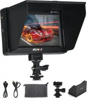VILTROX DC-70 II 7 inch Camera Video Field Monitor 4K HDMI AV with Sunshade Hood