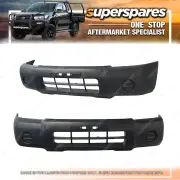 Superspares Front Bumper Bar Cover for Nissan Navara 2WD D22 No Flare Holes