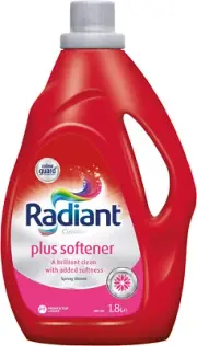 Radiant plus Softens Laundry Liquid Detergent 1.8 Litre Size Name:1.8 L (Pack...
