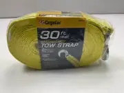 Cargoloc 82495 2" X 30' Emergency Recovery Tow Strap LOAD LIMIT 5000lbs