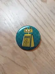 PAX West 2024 Wet Floor Sign Bot Button Five Nights Freddy’s FNAF 10th BIRTHDAY