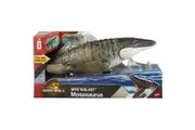Jurassic World Rebirth Bite N Blast Mosasaurus Action Figure and Mini Dilophosaurus