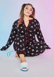 [Dolls Kill x tokidoki] Miss Sayonara Sweetheart Thermal Onesie