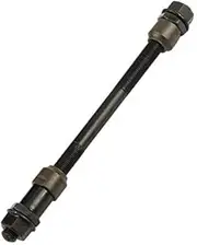 Bike Skewers,Quick Release Skewer, MTB Mountain Road Bike 10mm Carbon Steel Rear Axle Wheel Hub Shaft Bicycle Parts