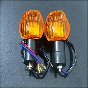 Turn Signal Indicator Turn Signal Light Indicator Lamp for CB400SF CB600 900 Horent RVT 1000R CBR 919 05-up 1300 Motorcycle Accessories Blinkers (Color : Amber, Size : 1)