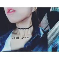 在飛比找蝦皮購物優惠-✨XAVIERA ᴹᴬᴰᴱ✨- ☻❥彎曲頸鍊-共四色