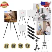 Sturdy Lightweight Drawing Easel - 4-Pack Adjustable for Outdoor & Tabletop Use