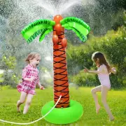 Inflatable Tree Water Sprinkler Kids Spray Pad Play Mat Summer Wading Outdoor