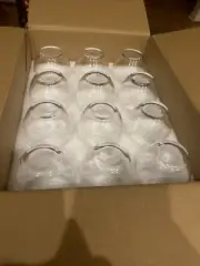 12 Set Stemless Wine Glasses 15oz By Flawless