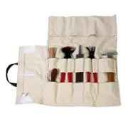 63AI Hilason Western Farrier Shoeing Kit Canvas Case W/ H Green Handle