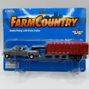 Ertl Farm Country Dually Pickup with Grain Trailer #4337