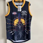 Brand New Adelaide Crows O’Neill Indigenous Guernseys with a free Crows Scarf
