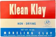 Klean Klay No. 20 Modeling Clay #20 Non Drying 16 oz / 1 lb Four 4oz Sticks NEW