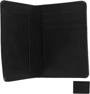 [PartyKindom] Ultrathin Vertical Card Holder Wallet for Men Women Compact Mini Organizer for Ids Credit Cards Travel Documents Lightweight Durable Design with Multiple Slots for Organized