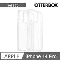 在飛比找PChome24h購物優惠-OtterBox iPhone 14 Pro React輕透